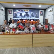 Polres Balangan Bekuk 35 Tersangka Terjaring Operasi Sikat Intan 2025