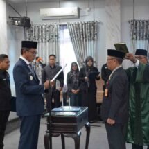 Sufriannor Jabat Sekda Balangan, Dilantik Wakil Bupati Ahmad Fauzi