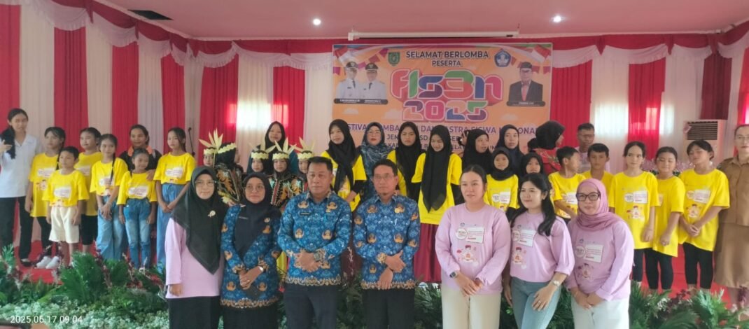 Disdik Barsel Gelar FLS3N Jenjang SD/MI 2025, Kadisdik : Ini Upaya Pemerintah Untuk Penguatan Pendidikan Karakter