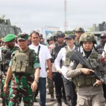 Tak Hiraukan Teror OPM, TNI Amankan Kunjungan Menhan dan Menkeu ke Nduga Dengan Ketat