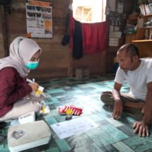 UPTD Puskesmas Lampihong Jaring Suspek TBC Secara Aktif ke Masyarakat Melalui Gurun Sahara