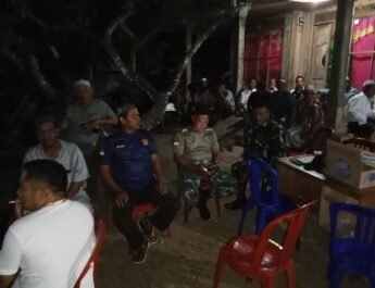 Di Bacok Saat di Rumahnya, Warga Desa Gulinggang Meninggal di Tempat, Warga dan Aparat Siaga di Lokasi Kejadian