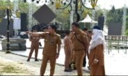 Usai Cuti Lebaran, Bupati Balangan Halal Bihalal Bersama Seluruh ASN