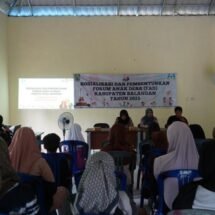 Wujudkan Kabupaten Layak Anak, Pemkab Balangan Bentuk Forum Anak Tingkat Desa