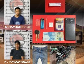 Dua Pengedar Sabu di Paringin Ditangkap, Polisi Kembangkan Kasus hingga HSU