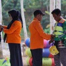 Gandeng BPBD, Disporapar Balangan Latih Pokdarwis Hadapi Situasi Darurat