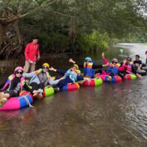 Tak Kalah dengan Loksado, Di Balangan Ternyata juga Ada Wahana River Tubing