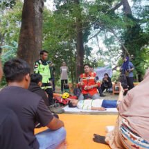 Gandeng Perusahaan, Komunitas Jelajah Balangan (KJB) Siapkan Peserta BASARUAN Lewat Pelatihan Water Rescue