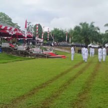 Bupati Balangan Pimpin Upacara Peringatan HUT ke-80 RI