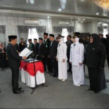 13 Pejabat Baru di Pemkab Balangan Dilantik, Bupati Tekankan Profesionalisme