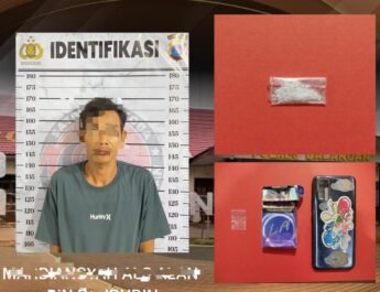 Pengedar Narkoba di Awayan Ditangkap Polisi, Sabu Ditemukan di Genggaman