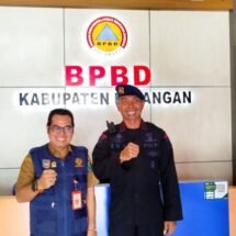 Tingkatkan Sinergitas,  BPBD Balangan Terima Kunjungan Danyon C Pelopor Brimob Tabalong