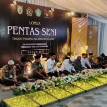 Wakil Bupati Balangan Buka Lomba Pentas Seni Tingkat Provinsi 2025 di Ponpes Riyadhatul Muhibbin