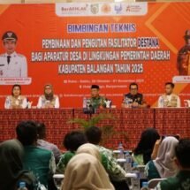 Tingkatkan Kemampuan Fasilitator Destana, BPBD Balangan Gelar Bimtek