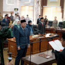 Hadiri Pelantikan PAW Wakil Ketua II DPRD Balangan, Ini Harapan Wabup