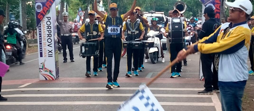 Pecah Telur, Drumband HSU Sumbang Dua Emas