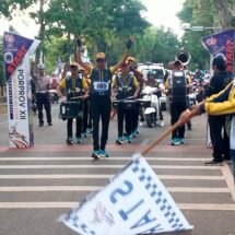 Pecah Telur, Drumband HSU Sumbang Dua Emas
