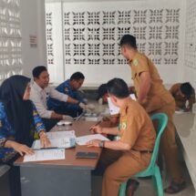 Belasan ASN Kecamatan Awayan Jalani Test Urine, Ternyata Begini Hasilnya