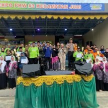 Penutupan Expo  PKW 3, Camat Juai  Bangga dengan Perkembangan UMKM Balangan