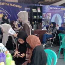 Antusiasme Tinggi, Hampir 100 Calon Mahasiswa Daftar di Stand Univsm Balangan Expo